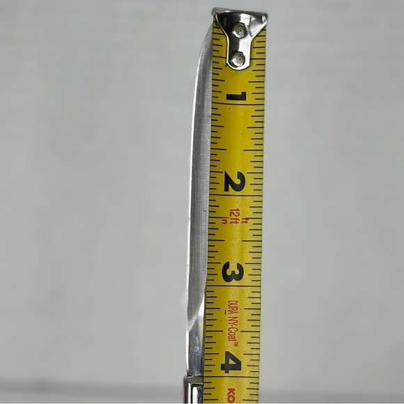 Set of 5 Vintage MCM Carvel Hall Stainless Steel Steak Knives Made In USA - Picture 8 of 8